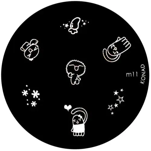 Šablóna na pečiatkovanie m11 - rôzne tvary