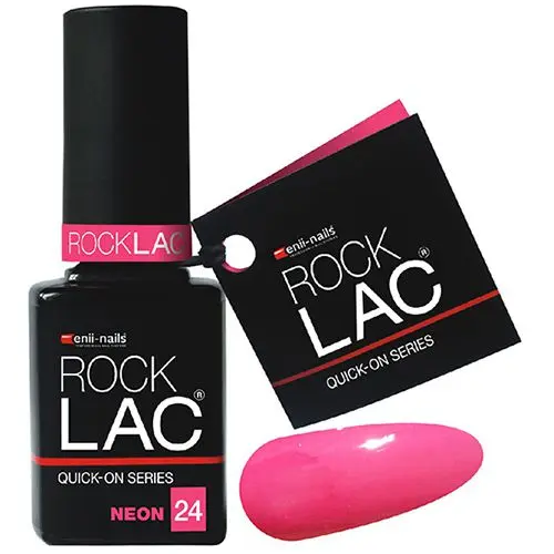 RockLac 24 - neónovo ružová, 11ml