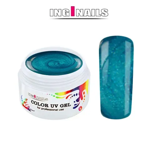 Arctic Blue - 5g Farebný UV Gél Inginails