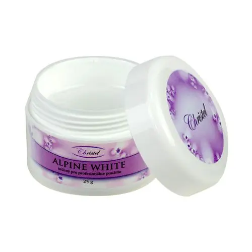 UV gél na nechty - Alpine White gel, 25g