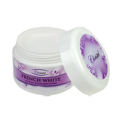 UV gél na nechty - French White gel, 25g 