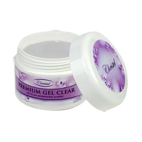 UV gél na nechty - Premium gel Clear, 25g 