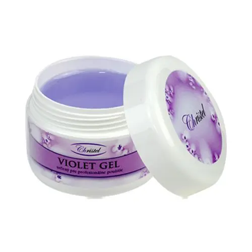 UV gél na nechty - Violet gel, 25g 