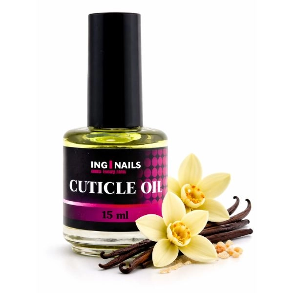 Regeneračný nechtový olej Inginails - Cuticle Oil VANILLA YELLOW 15ml