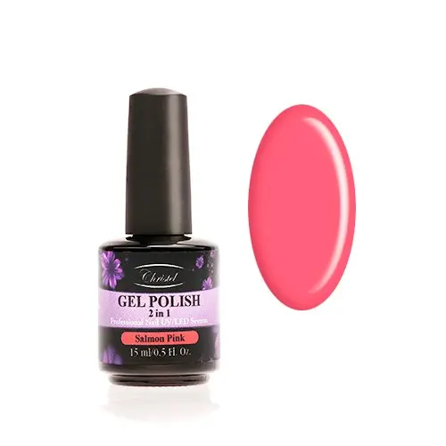 Christel Salmon Pink 15ml - Gel Polish 2in1