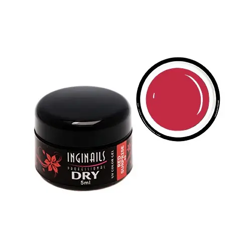 DRY UV COLOR GEL Inginails Professional – Red Surprise 49, 5ml