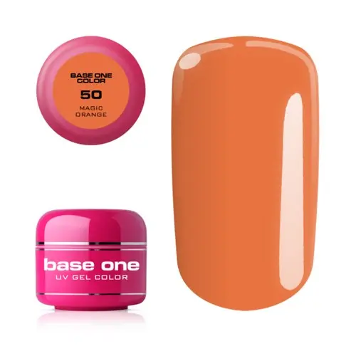 UV Gel na nechty Silcare Base One Color - Magic Orange 50, 5g