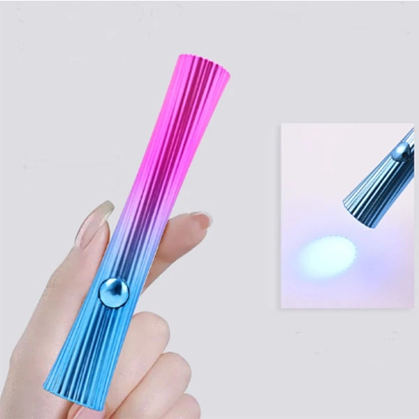 Mini UV LED lampa 12W - ružovo modrá