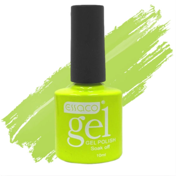 Gél lak na nechty - Neon Yellow, 10 ml