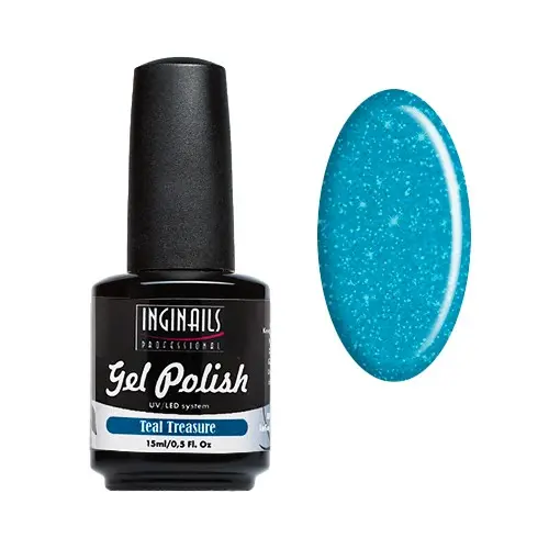 UV gél lak Inginails Professional - Teal Treasure