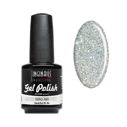 UV gél lak Inginails Professional 15ml - Glitzy Chic