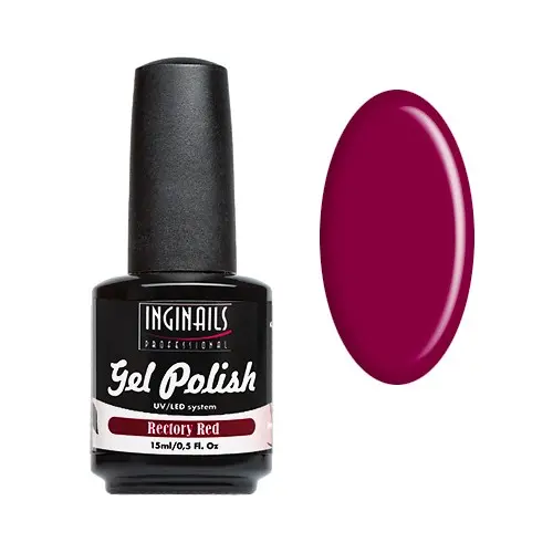 UV gél lak Inginails Professional 15ml - Rectory Red