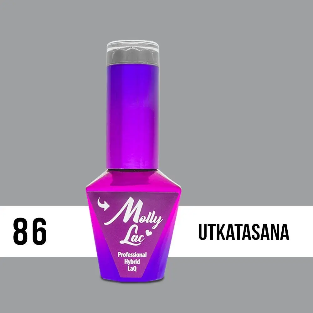 MOLLY LAC UV/LED gél lak Yoga - Utkatasana 86, 10ml