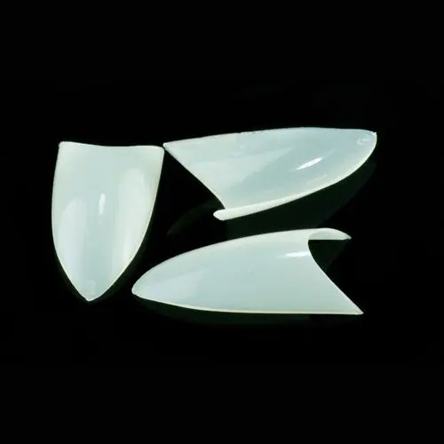 Tipy Inginails č.2 na nechty, 50ks box - Oval French Natural