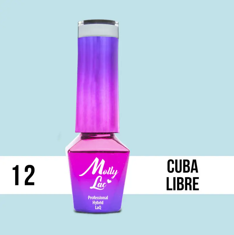 MOLLY LAC UV/LED gél lak Cocktails and Drinks - Cuba Libre 12, 10ml