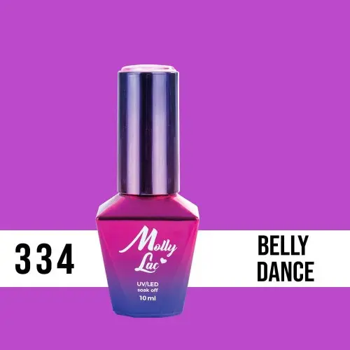 MOLLY LAC UV/LED gél lak Fancy Fashion - Belly Dance 334, 10ml