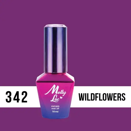 MOLLY LAC UV/LED gél lak Fashion Outfit - Wildflowers 342, 10ml