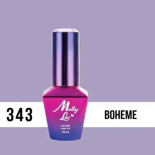 MOLLY LAC UV/LED gél lak Fashion Outfit - Boheme 343, 10ml