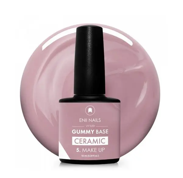 ENII UV/LED gél lak - Gummy Base Ceramic - 5. Make Up, 10ml