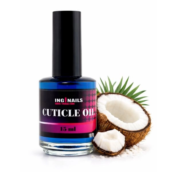 Regeneračný nechtový olej Inginails - Cuticle Oil COCONUT GREEN 15ml