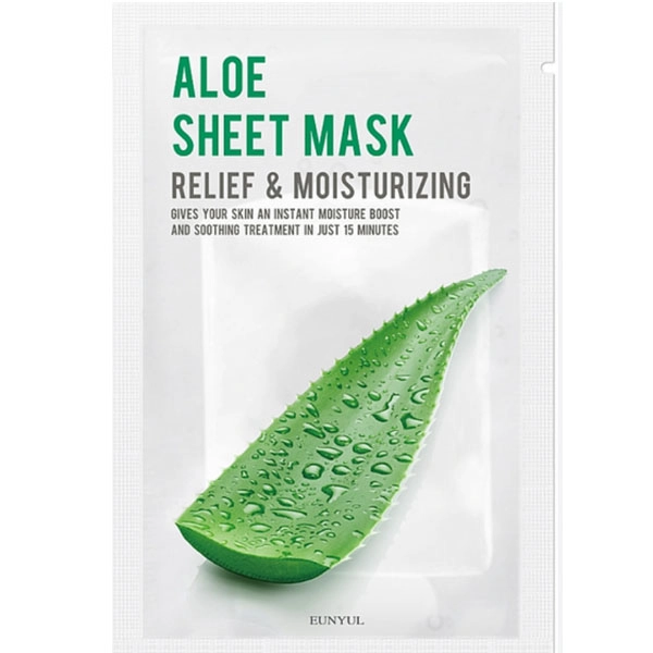 Jednorázová maska na tvár Aloe vera 26ml