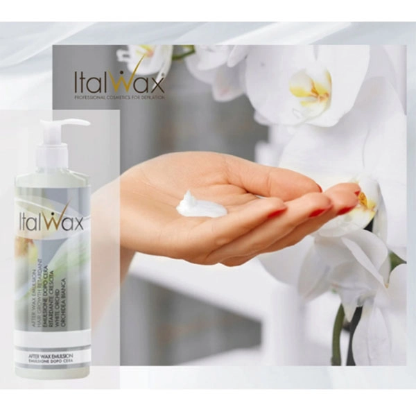 ItalWax After Wax emulzia po depilácii, biela orchidea 100 ml