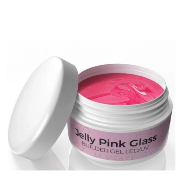 Stavebný gél NTN Premium Jelly Pink Glass, 30g