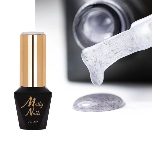 Molly Nails Top Matt Sweater Cotton - Grey č.6, 10g