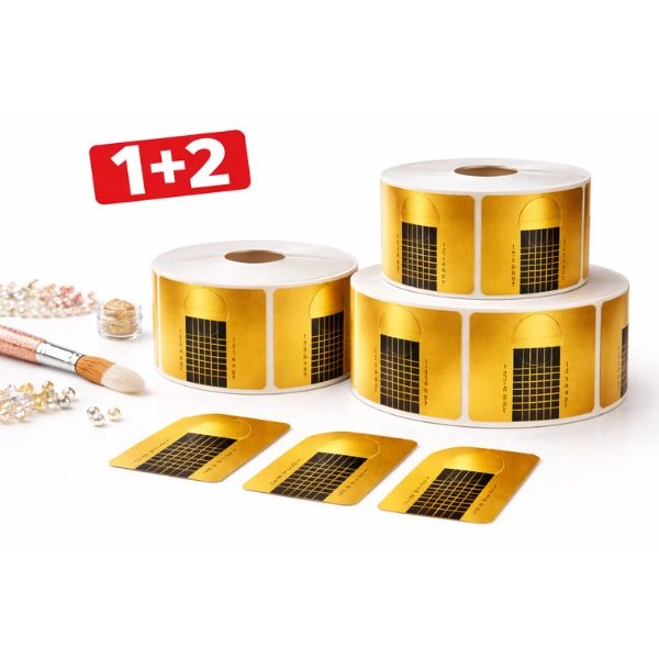 Šablóny na nechty - Klasic - 100ks - AKCIA 1+2 ZADARMO