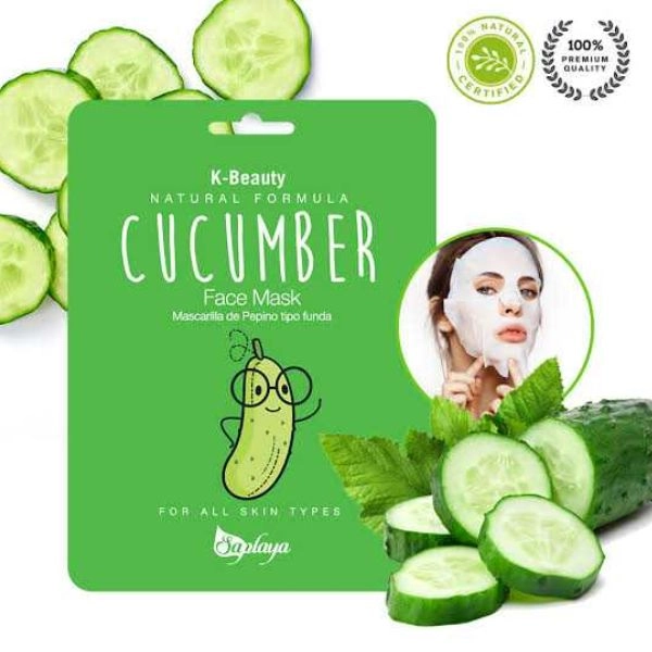 Maska na tvár - Cucumber