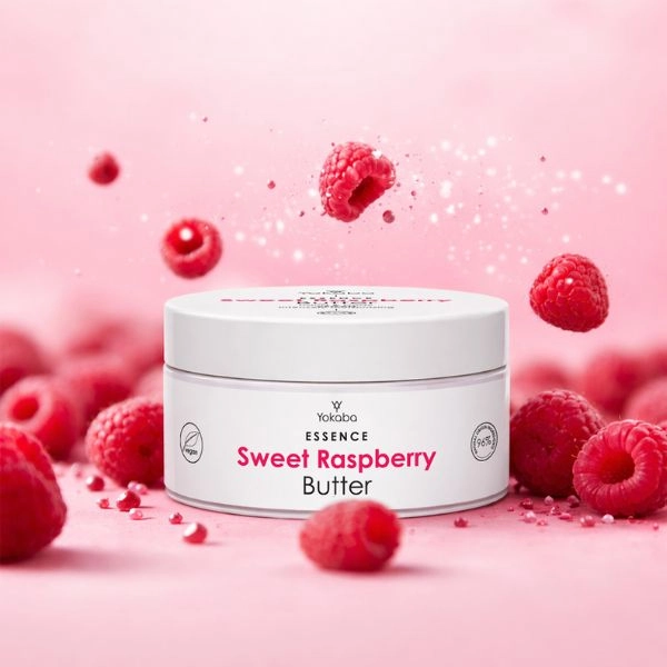 Yokaba Sweet Raspberry hydratačné maslo na ruky a telo, 200 ml