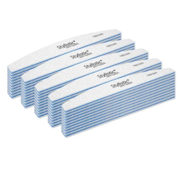 Stylistic Nail File Boat 180/240, 50ks