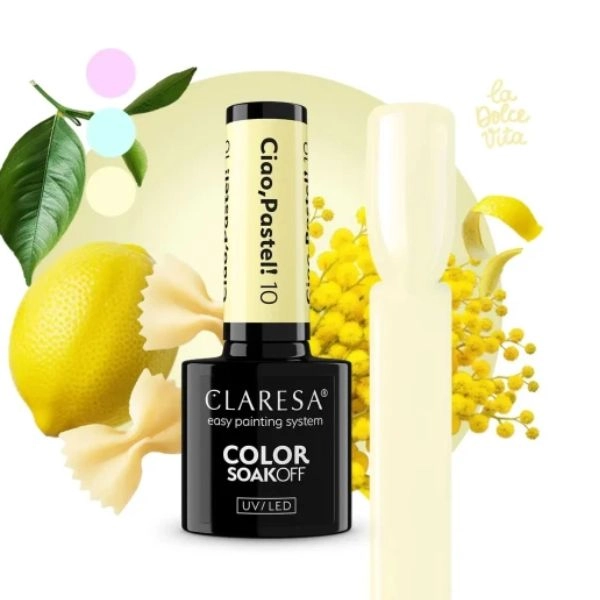 Claresa UV/LED Soak Off CIAO, PASTEL! 10, 5g