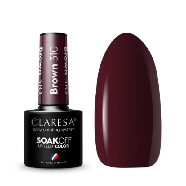 Claresa UV/LED Color Soak Off - Brown 310, 5g