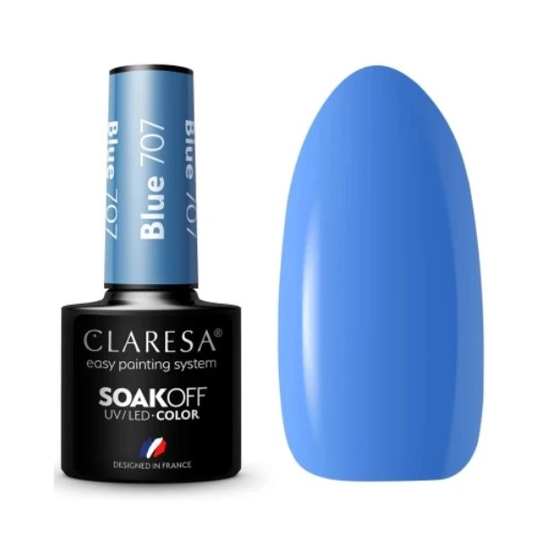 Claresa UV/LED Color Soak Off - Blue 707, 5g
