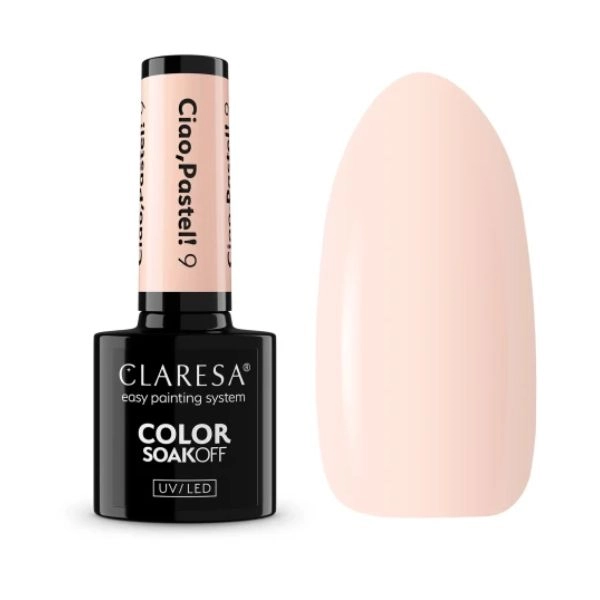 Claresa UV/LED Soak Off CIAO, PASTEL! 9, 5g