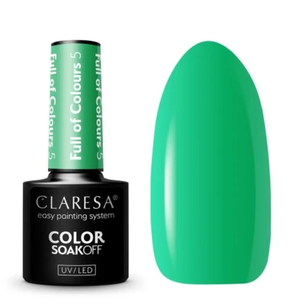 Claresa UV/LED Color Soak Off - FULL OF COLOURS 5, 5g