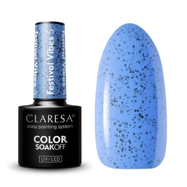 Claresa UV/LED Color Soak Off - Festival Vibes 5, 5g