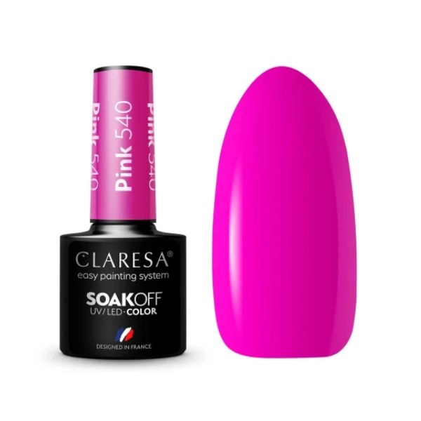 Claresa UV/LED Color Soak Off - Pink 540, 5g