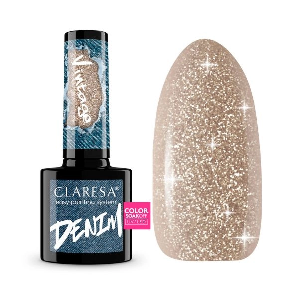 Claresa UV/LED Color Soak Off - Denim Vintage, 5g