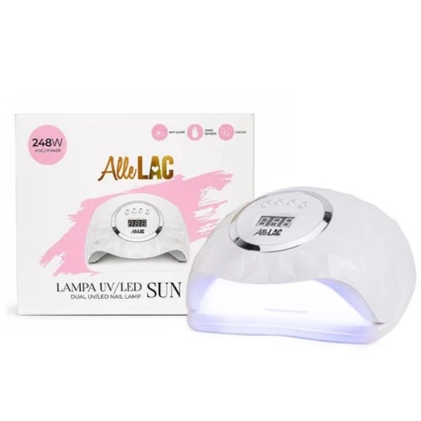 AlleLac Y13, UV/LED lampa 248W, biela