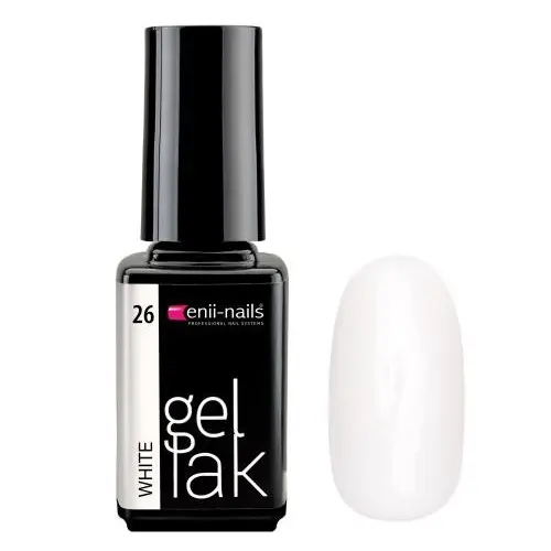 ENII Gélový lak 11ml - White 26