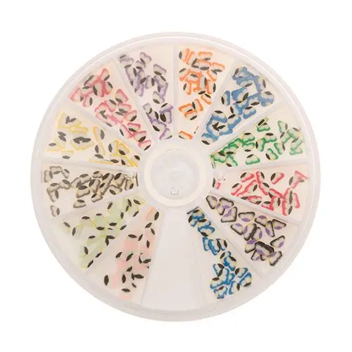 Nail art fimo zdobenie - motýle