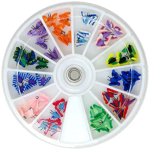 3D fimo ozdoby - motýľ