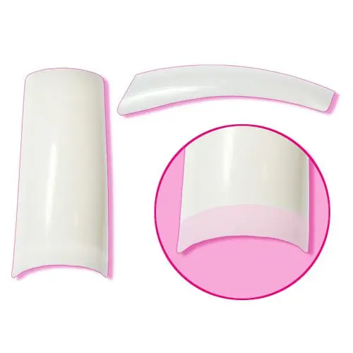 Royal Salon White č.7 - nechtové tipy, 50ks